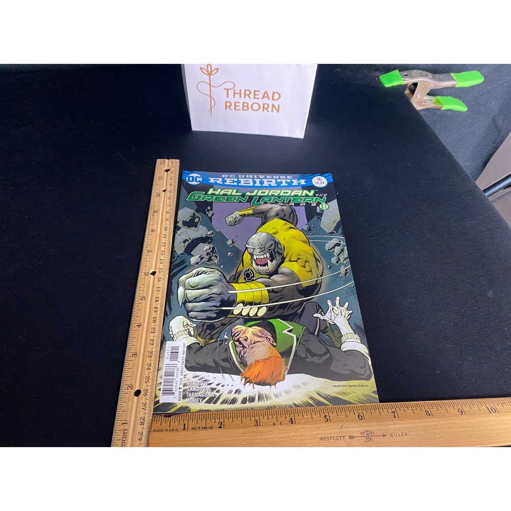 DC Rebirth Hal Jordan Green Lantern Comic Book Issue 16‎ Superhero